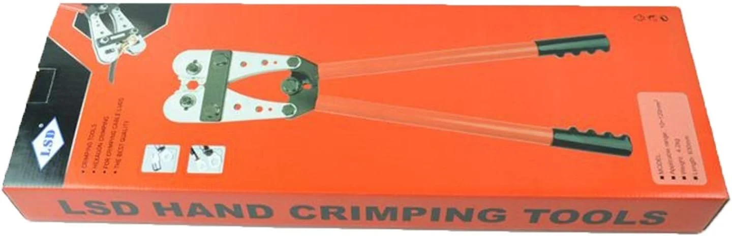 انبر پرس لوله مسی برای اتصالات کابل غیر عایق 25-150 میلی متر مربع CU/AL انبر پرس لوله مسی برای اتصالات کابل غیر عایق 25-150 میلی متر مربع CU/AL