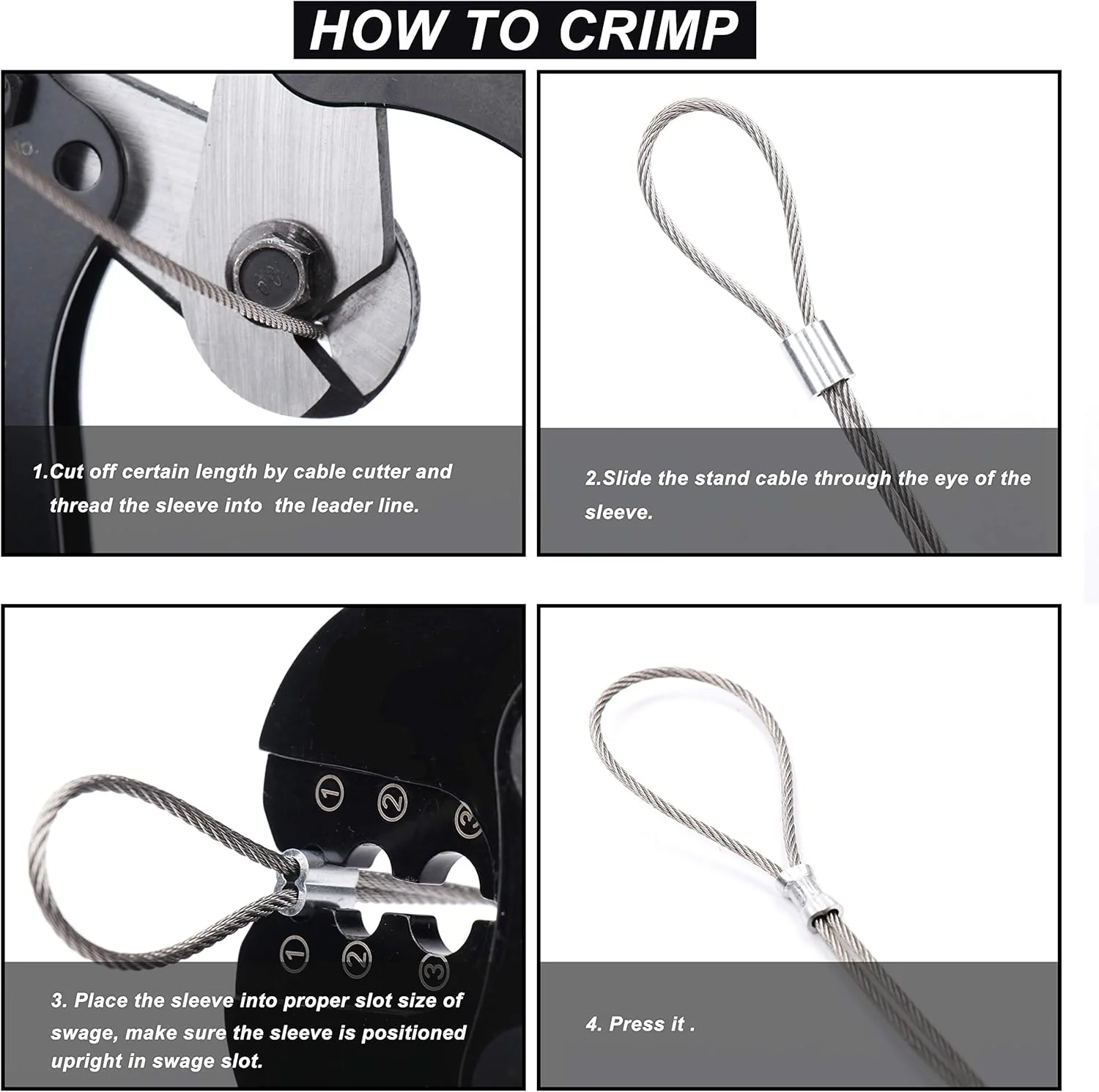 ابزار پرس سیم بکسل Yangoutool برای آستین های بیضی آلومینیومی، آستین های توقف، حلقه های پرسی، حلقه آستین پرسی از 1/16 تا 1/8 اینچ ابزار پرس سیم بکسل Yangoutool برای آستین های بیضی آلومینیومی، آستین های توقف، حلقه های پرسی، حلقه آستین پرسی از 1/16 تا 1/8 اینچ