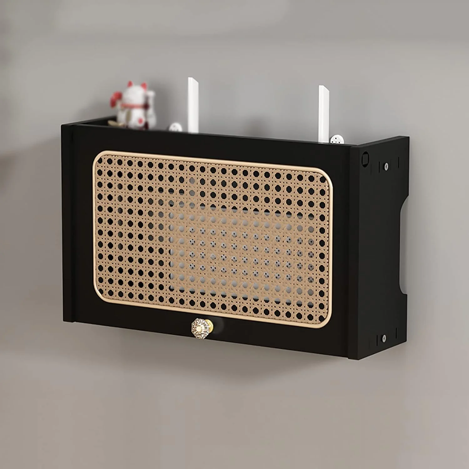 شلف روتر وای فای، باکس وای فای، قفسه روتر وای فای، باکس اینترنت، باکس نگهداری کابل، باکس رسیور تلویزیون، قفسه پوشش پریز کابینت تلویزیون دیواری چوبی، پچ پنل، شلف شناور (4 رنگ) شلف روتر وای فای، باکس وای فای، قفسه روتر وای فای، باکس اینترنت، باکس نگهداری کابل، باکس رسیور تلویزیون، قفسه پوشش پریز کابینت تلویزیون دیواری چوبی، پچ پنل، شلف شناور (4 رنگ)