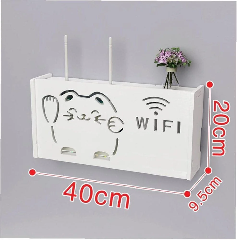 جعبه ذخیره سازی وای فای، جعبه ذخیره سازی روتر و مودم دیواری، قفسه مخفی کننده چوبی برای روترها، سیم ها، جعبه های تنظیمات تلویزیون جعبه ذخیره سازی وای فای، جعبه ذخیره سازی روتر و مودم دیواری، قفسه مخفی کننده چوبی برای روترها، سیم ها، جعبه های تنظیمات تلویزیون