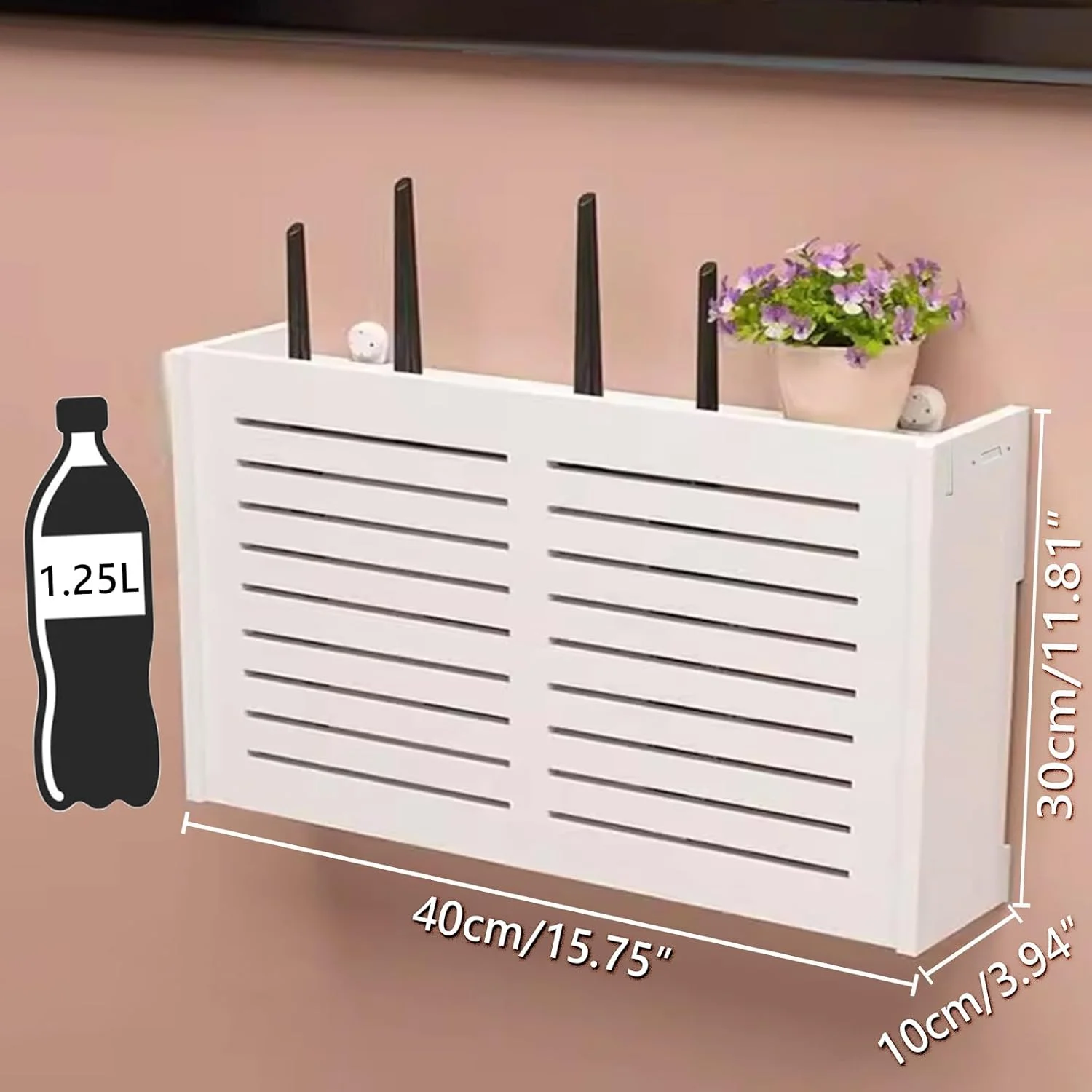 جعبه های ذخیره سازی روتر وای فای بی سیم Ulawellor، جعبه ذخیره سازی چوبی، نگهدارنده مودم دیواری، نگهدارنده دیواری روتر وای فای جعبه های ذخیره سازی روتر وای فای بی سیم Ulawellor، جعبه ذخیره سازی چوبی، نگهدارنده مودم دیواری، نگهدارنده دیواری روتر وای فای