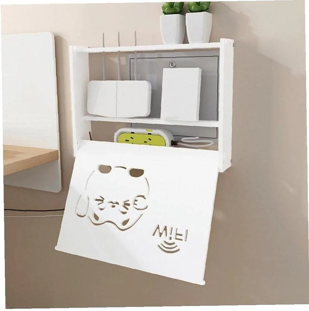 جعبه ذخیره سازی وای فای، جعبه ذخیره سازی روتر و مودم دیواری، قفسه مخفی کننده چوبی برای روترها، سیم ها، جعبه های تنظیمات تلویزیون جعبه ذخیره سازی وای فای، جعبه ذخیره سازی روتر و مودم دیواری، قفسه مخفی کننده چوبی برای روترها، سیم ها، جعبه های تنظیمات تلویزیون