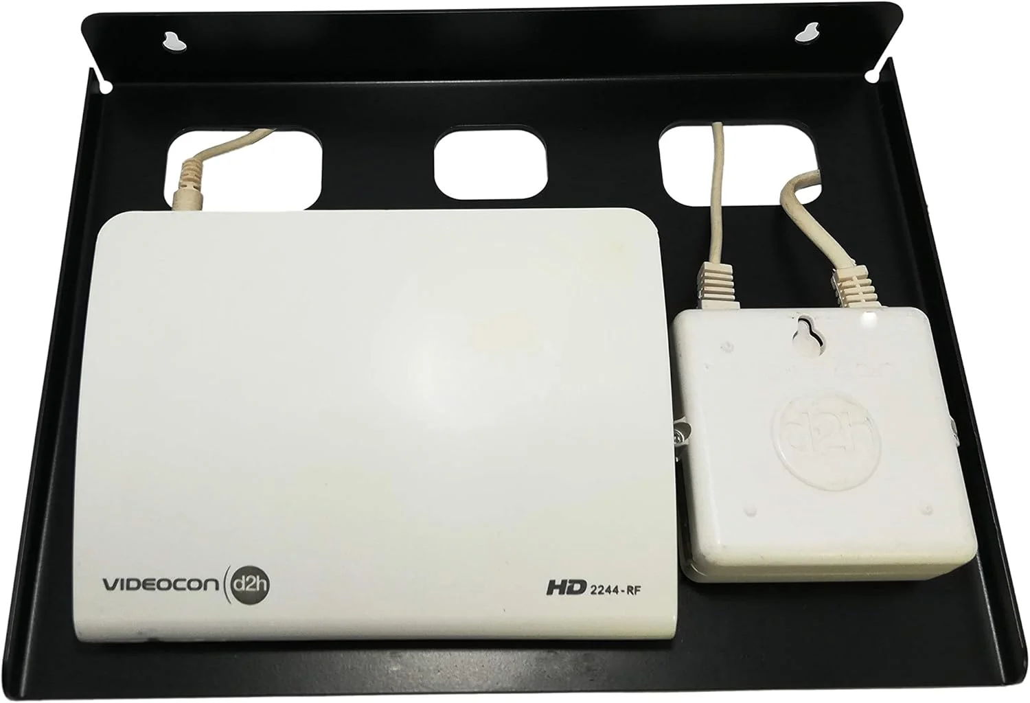 D&V ENGINEERING - پایه دیواری فلزی مقاوم برای دستگاه های گیرنده دیجیتال، DVD، تلفن، مودم های WiFi (استاندارد) D&V ENGINEERING - پایه دیواری فلزی مقاوم برای دستگاه های گیرنده دیجیتال، DVD، تلفن، مودم های WiFi (استاندارد)