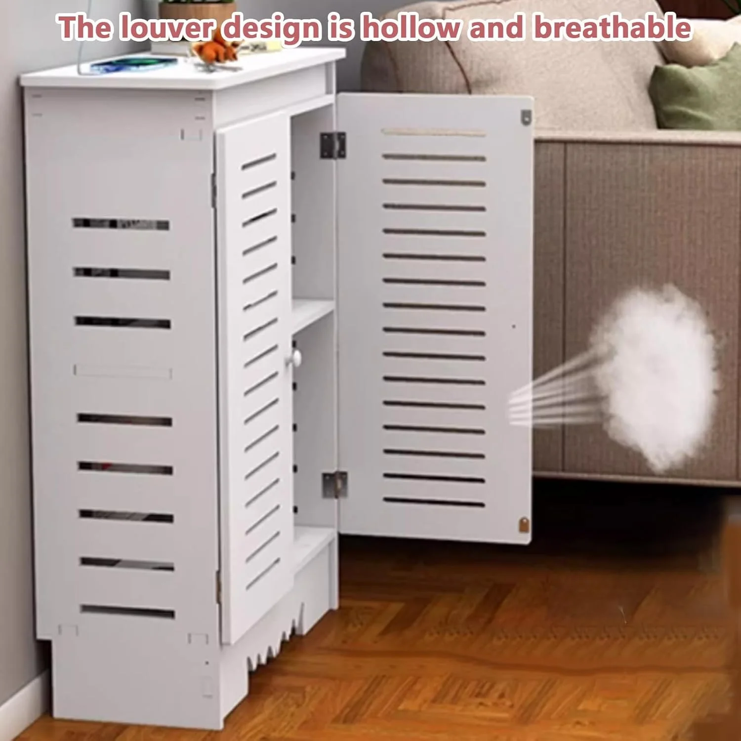 کابینت روتر وای فای، جعبه مخفی کننده روتر تزئینی، سازمان دهنده مودم و چندراهی برق ایستاده، مدیریت کابل (70x80x30 سانتی متر) کابینت روتر وای فای، جعبه مخفی کننده روتر تزئینی، سازمان دهنده مودم و چندراهی برق ایستاده، مدیریت کابل (70x80x30 سانتی متر)