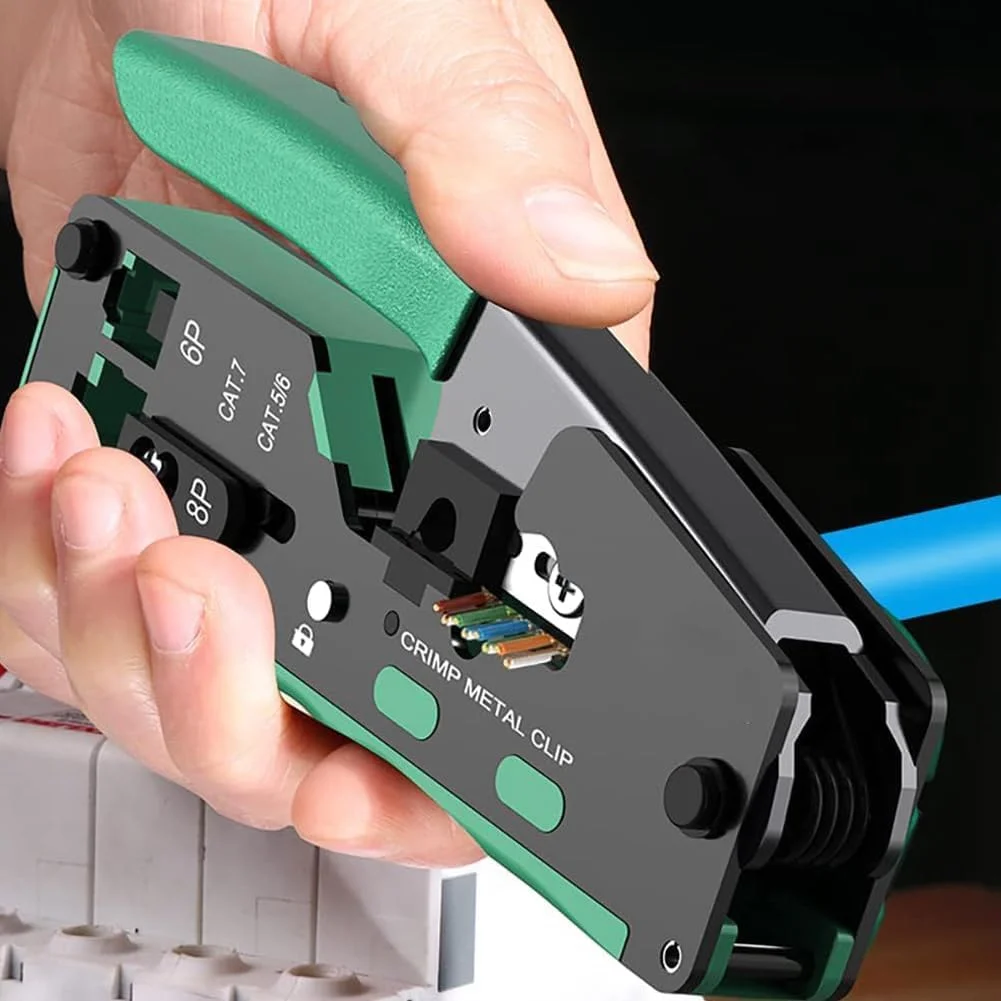 ابزار پرس RJ45 خزنه، ابزار پرس RJ45 Cat5 Cat6 Cat7، ابزار پرس RJ11، سیم لخت کن کابل شبکه اترنت، انبر ابزار کوچک تجهیزات پرس ماژولار ابزار پرس RJ45 خزنه، ابزار پرس RJ45 Cat5 Cat6 Cat7، ابزار پرس RJ11، سیم لخت کن کابل شبکه اترنت، انبر ابزار کوچک تجهیزات پرس ماژولار