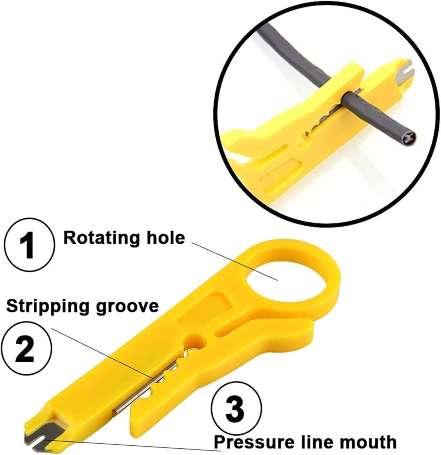 ابزار پرس کابل شبکه برای کانکتورهای RJ45، RJ11، RJ12، ابزار سیمچین حرفهای ابزار پرس کابل شبکه برای کانکتورهای RJ45، RJ11، RJ12، ابزار سیمچین حرفهای