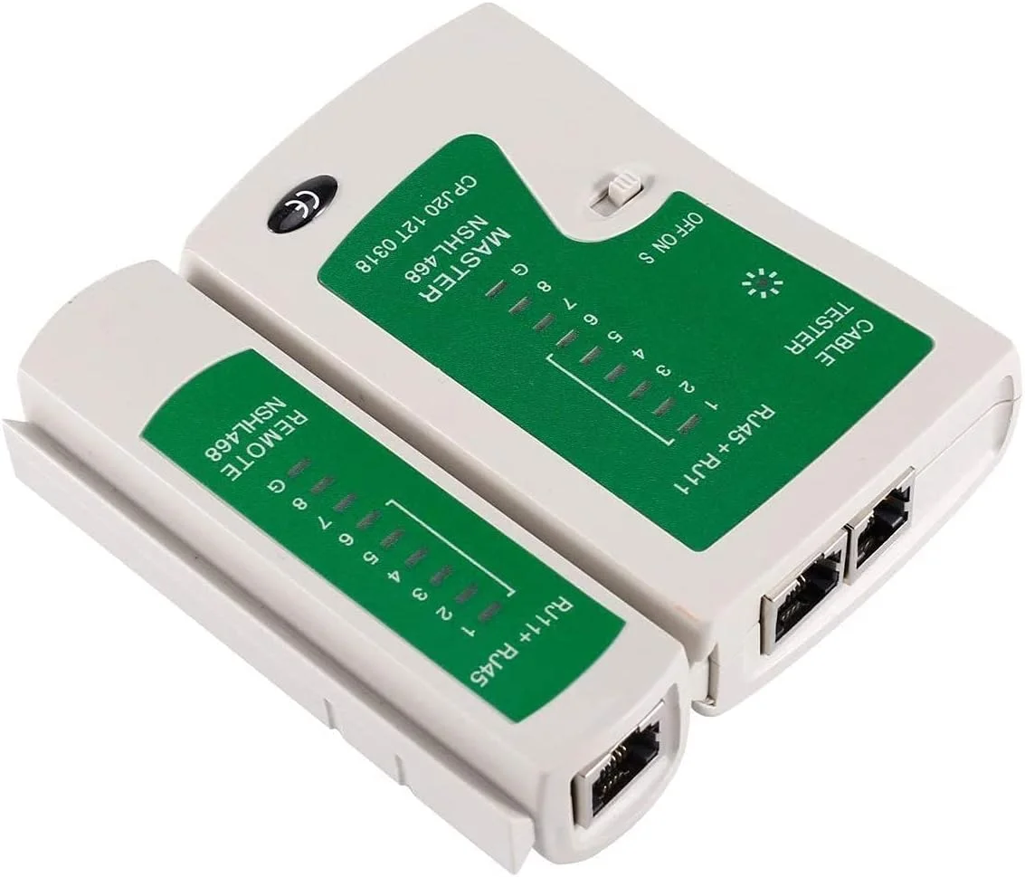 مجموعه ابزار تعمیر و نگهداری کابل شبکه OAS، شامل پرس کابل قابل حمل تلفن 8P8C 4P4C 6P6C، کانکتورهای RJ45 RJ11 Cat5 Cat6، تستر کابل شبکه و کیت تعمیر مجموعه ابزار تعمیر و نگهداری کابل شبکه OAS، شامل پرس کابل قابل حمل تلفن 8P8C 4P4C 6P6C، کانکتورهای RJ45 RJ11 Cat5 Cat6، تستر کابل شبکه و کیت تعمیر