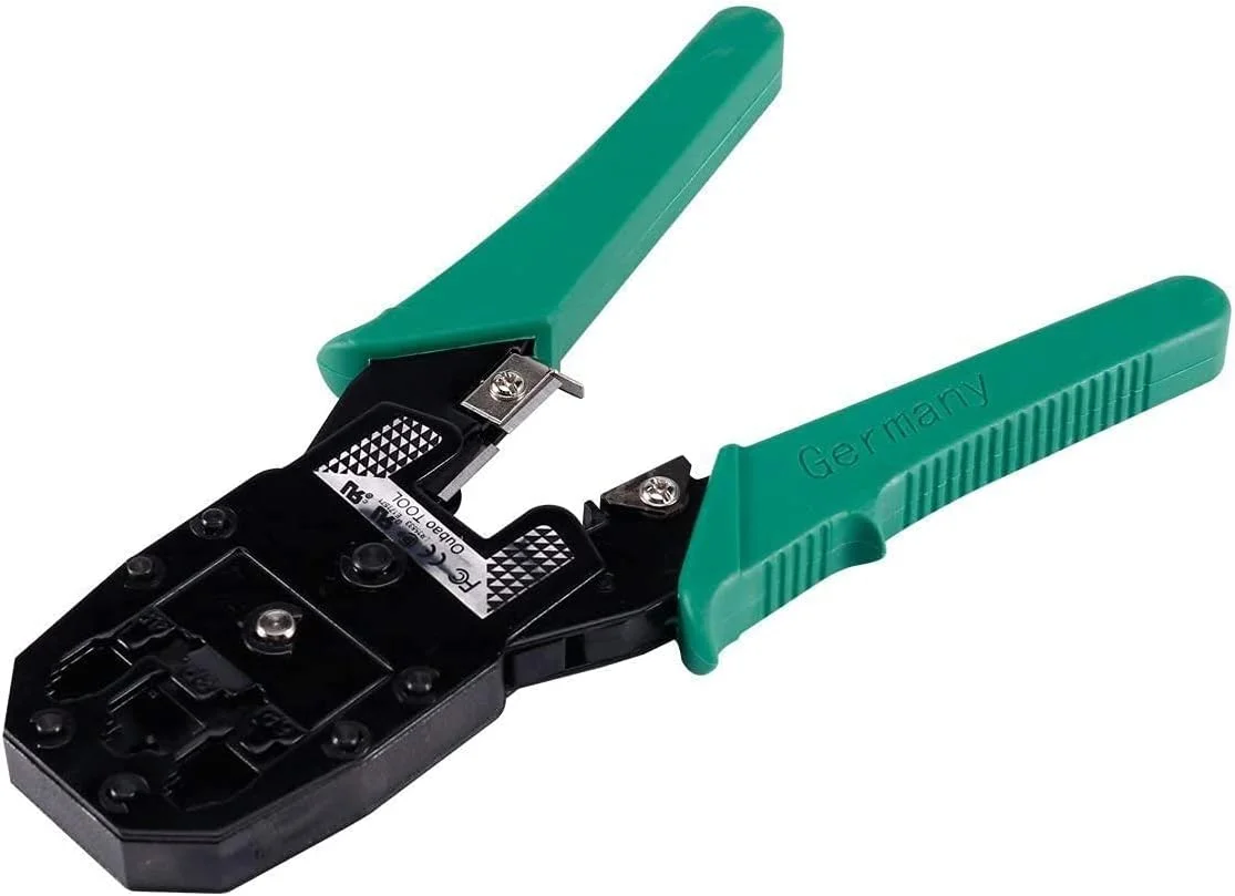 مجموعه ابزار تعمیر و نگهداری کابل شبکه OAS، شامل پرس کابل قابل حمل تلفن 8P8C 4P4C 6P6C، کانکتورهای RJ45 RJ11 Cat5 Cat6، تستر کابل شبکه و کیت تعمیر مجموعه ابزار تعمیر و نگهداری کابل شبکه OAS، شامل پرس کابل قابل حمل تلفن 8P8C 4P4C 6P6C، کانکتورهای RJ45 RJ11 Cat5 Cat6، تستر کابل شبکه و کیت تعمیر