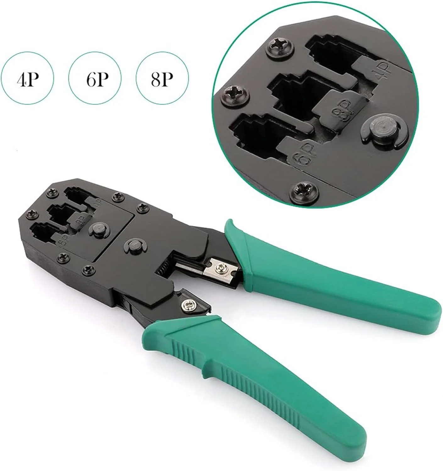 ابزار پرس کابل شبکه سیم تلفن RJ45 RJ11 RJ12 ابزار پرس کابل شبکه سیم تلفن RJ45 RJ11 RJ12