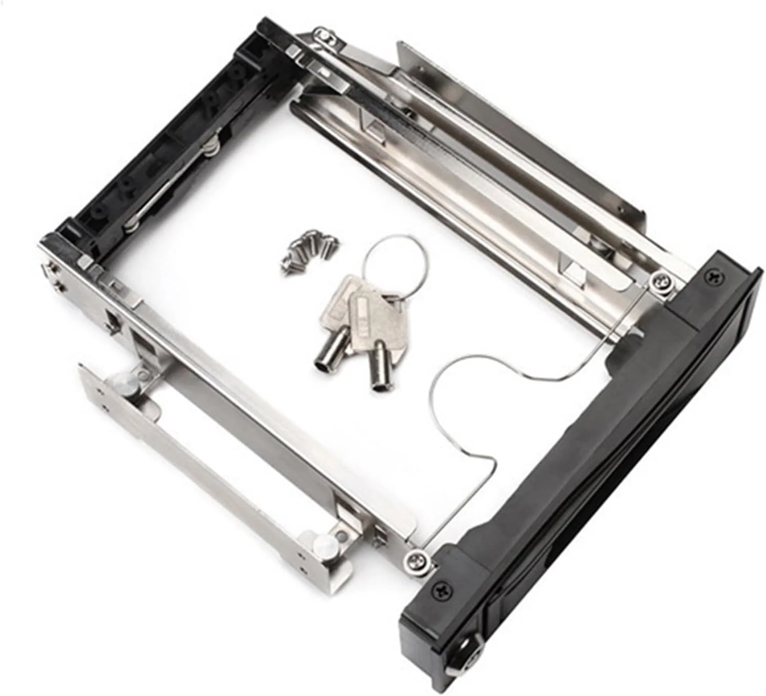 محفظه داخلی 5.25 اینچی بدون سینی با قابلیت تعویض سریع برای هارد دیسک های 3.5 اینچی با قفل