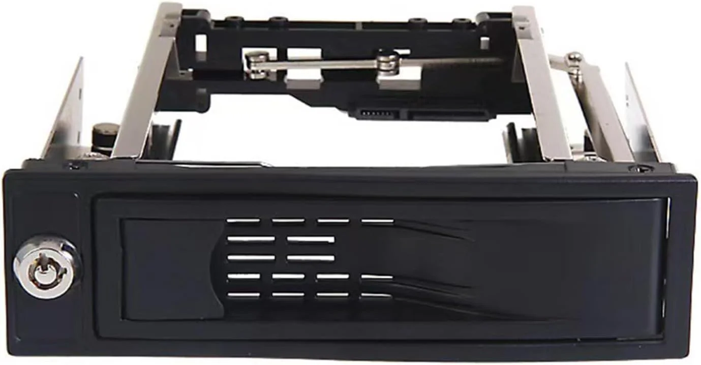 محفظه داخلی 5.25 اینچی بدون سینی با قابلیت تعویض سریع برای هارد دیسک های 3.5 اینچی با قفل