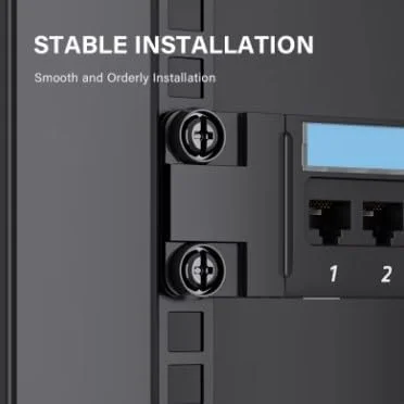 مجموعه 25 عددی پیچ و مهره قفسه M6×16mm مشکی – مهرههای قفسی، پیچها و واشرها برای سرور، سوئیچ، روتر، قفسه شبکه – سختافزار نصب قفسه سنگین – مشکی مجموعه 25 عددی پیچ و مهره قفسه M6×16mm مشکی – مهرههای قفسی، پیچها و واشرها برای سرور، سوئیچ، روتر، قفسه شبکه – سختافزار نصب قفسه سنگین – مشکی