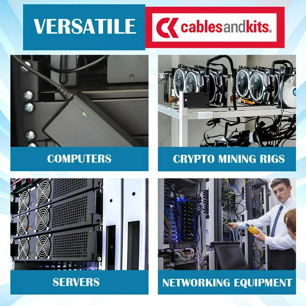 آداپتور رک 1RU (1 واحد رک) CablesAndKits، تبدیل رک 23 اینچ به فاصله 19 اینچ، برای کامپیوترها، سرورها یا تجهیزات شبکه