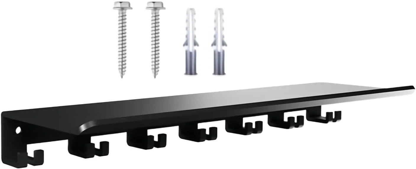 شلف های شناور، نگهدارنده قفسه ذخیره سازی | آداپتورهای نگهدارنده براکت، برای تمرینات ورزشی، باشگاه خانگی، حمام، اتاق خواب، توالت