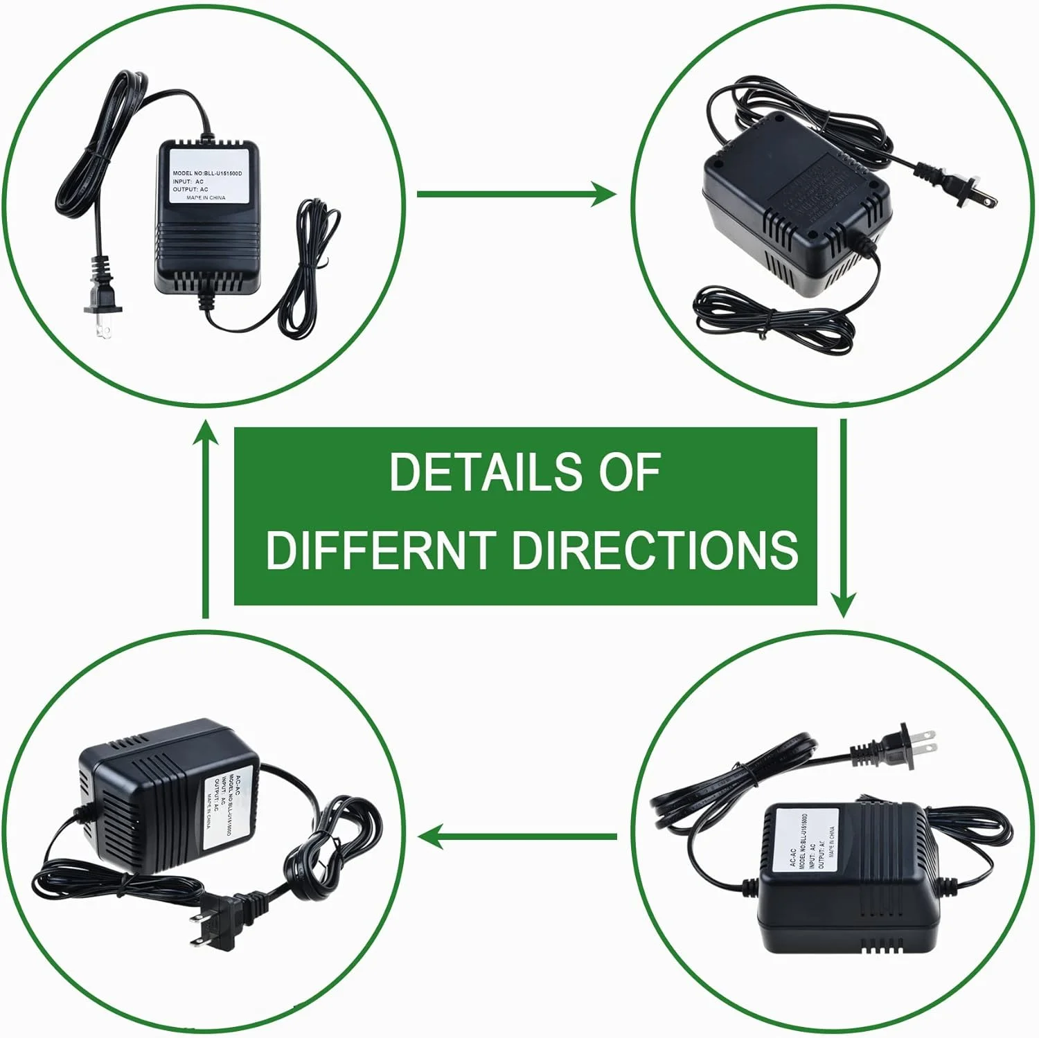 آداپتور AC به AC برای Electro-Harmonix Bi-Filter Rackmount Dual Analog Power PSU