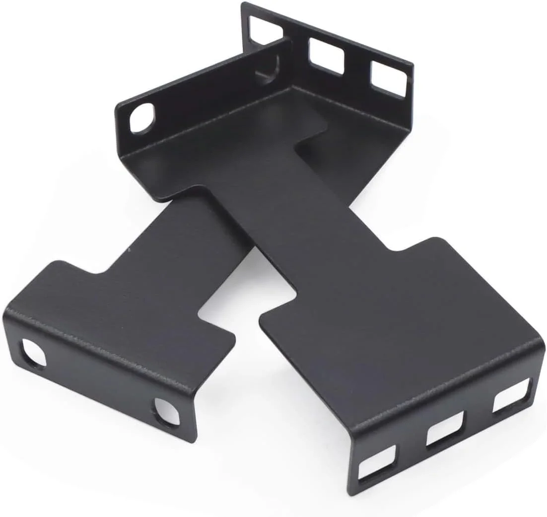 افزایش دهنده عمق رک سرور 1U، افزایش عمق 44.45 میلی متر، افزایش دهنده رک شبکه، کیت آداپتور رک فرورفته برای 1U