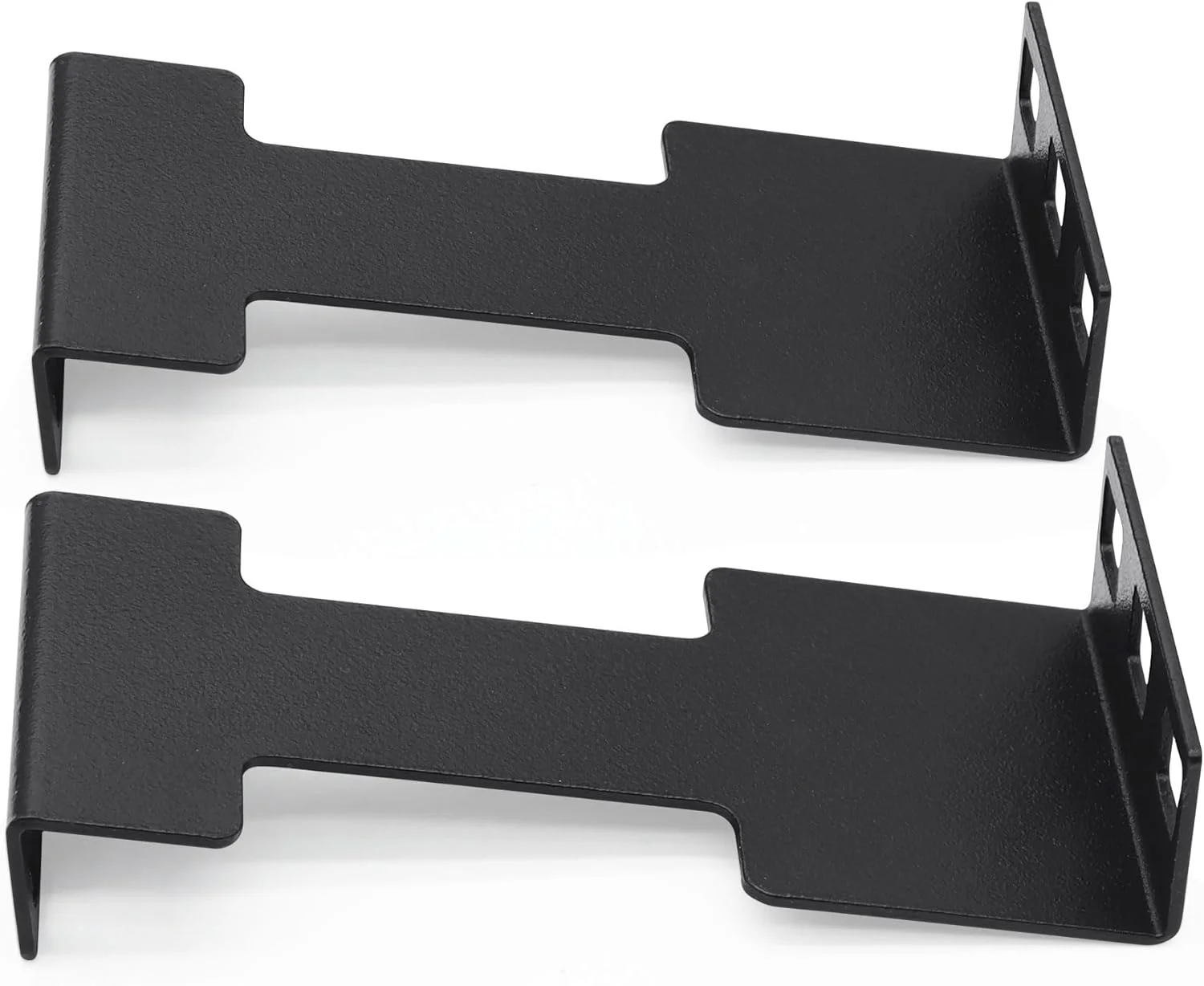 افزایش دهنده عمق رک سرور 1U، افزایش عمق 44.45 میلی متر، افزایش دهنده رک شبکه، کیت آداپتور رک فرورفته برای رک 1U، مشکی