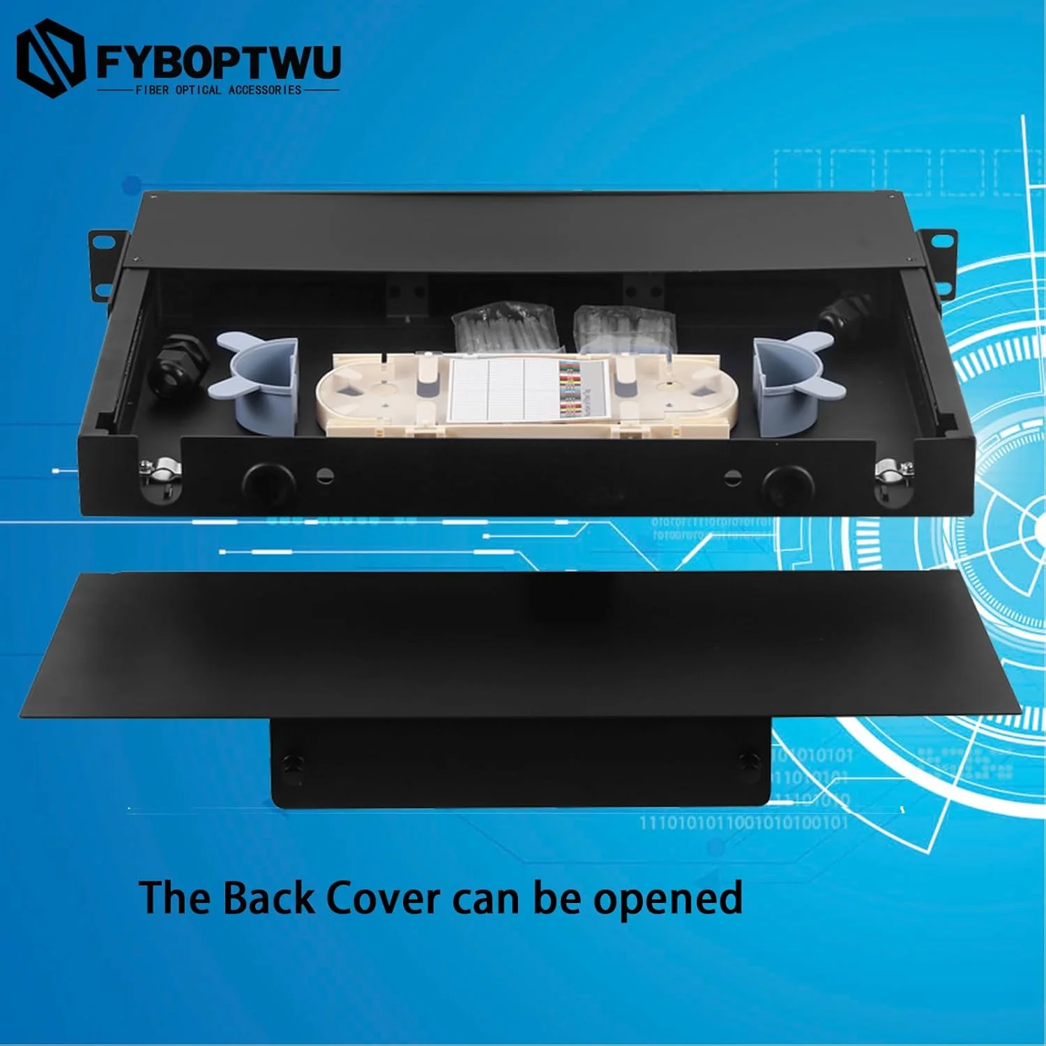 جعبه محفظه رک مونت فیبر نوری fyboptwu، 1 عدد، با 3 اسلات برای پنل یا کاست آداپتور LGX فیبر، طراحی نوع کشویی (امکان قرار دادن 3 عدد پنل پچ فیبر (5.1 اینچ * 1.14 اینچ) وجود دارد) جعبه محفظه رک مونت فیبر نوری fyboptwu، 1 عدد، با 3 اسلات برای پنل یا کاست آداپتور LGX فیبر، طراحی نوع کشویی (امکان قرار دادن 3 عدد پنل پچ فیبر (5.1 اینچ * 1.14 اینچ) وجود دارد)