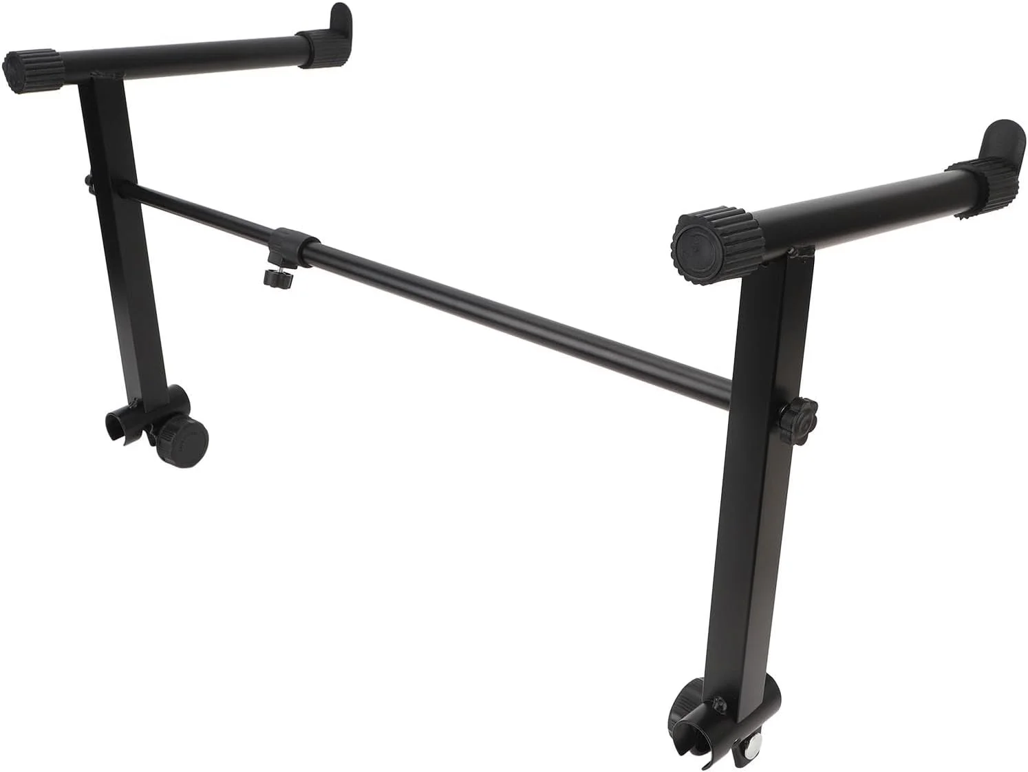 آداپتور پایه کیبورد دو طبقه Jiawu نصب آسان پایه پیانوی الکترونیکی L شکل برای کیبوردهای دوتایی - طراحی جداشدنی