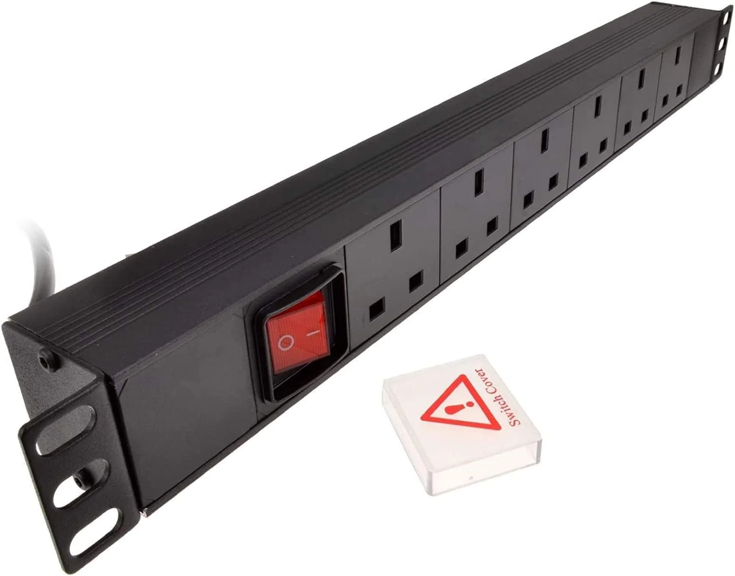 پاور استریپ رک مونت 1U با 6 خروجی 16 آمپر UK، مناسب رک شبکه، کابل 2 متری، پریز استاندارد، سوئیچ، بدنه آلومینیومی (6 خروجی) (PLUG-B01) پاور استریپ رک مونت 1U با 6 خروجی 16 آمپر UK، مناسب رک شبکه، کابل 2 متری، پریز استاندارد، سوئیچ، بدنه آلومینیومی (6 خروجی) (PLUG-B01)