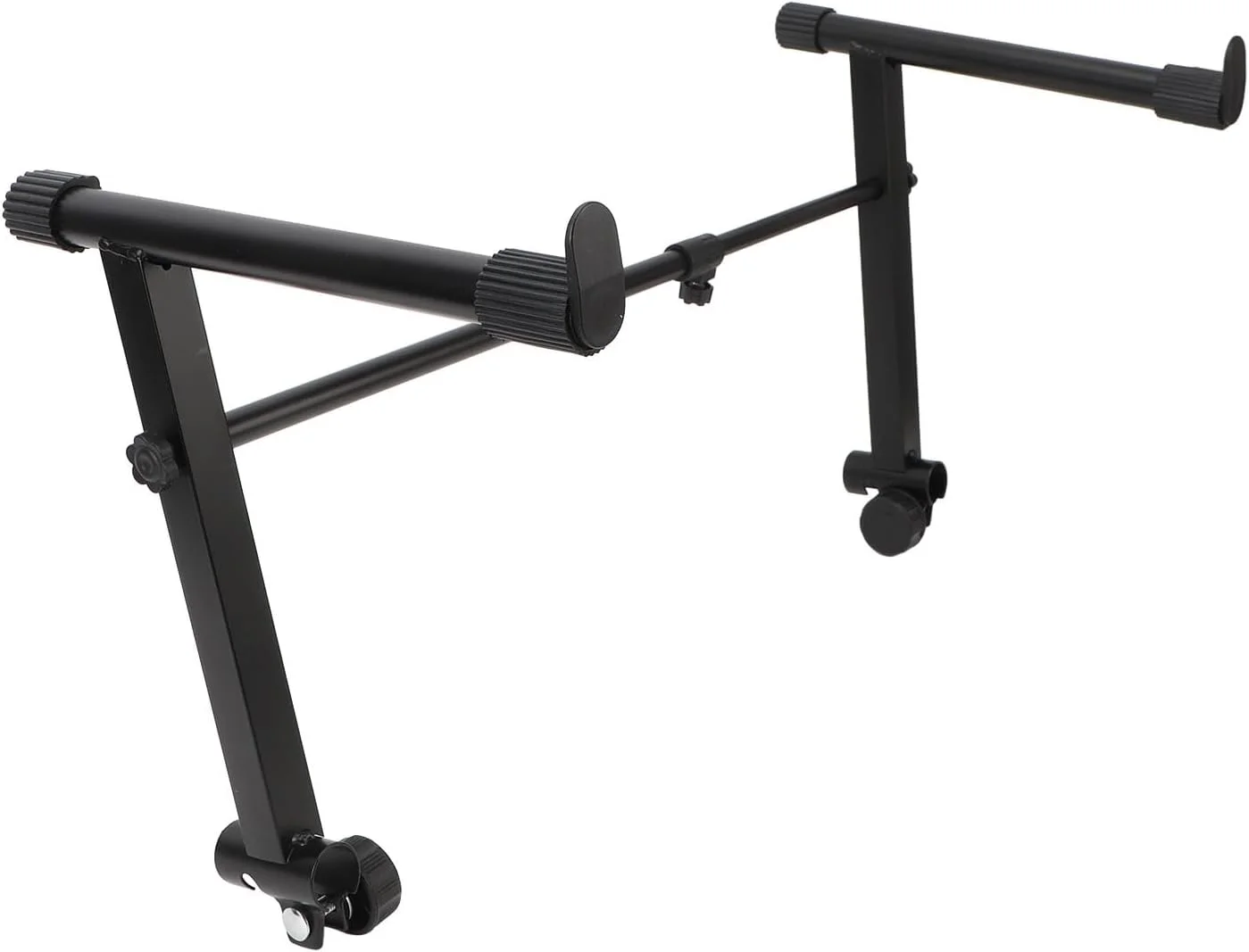 آداپتور پایه کیبورد دو طبقه Jiawu نصب آسان پایه پیانوی الکترونیکی L شکل برای کیبوردهای دوتایی - طراحی جداشدنی