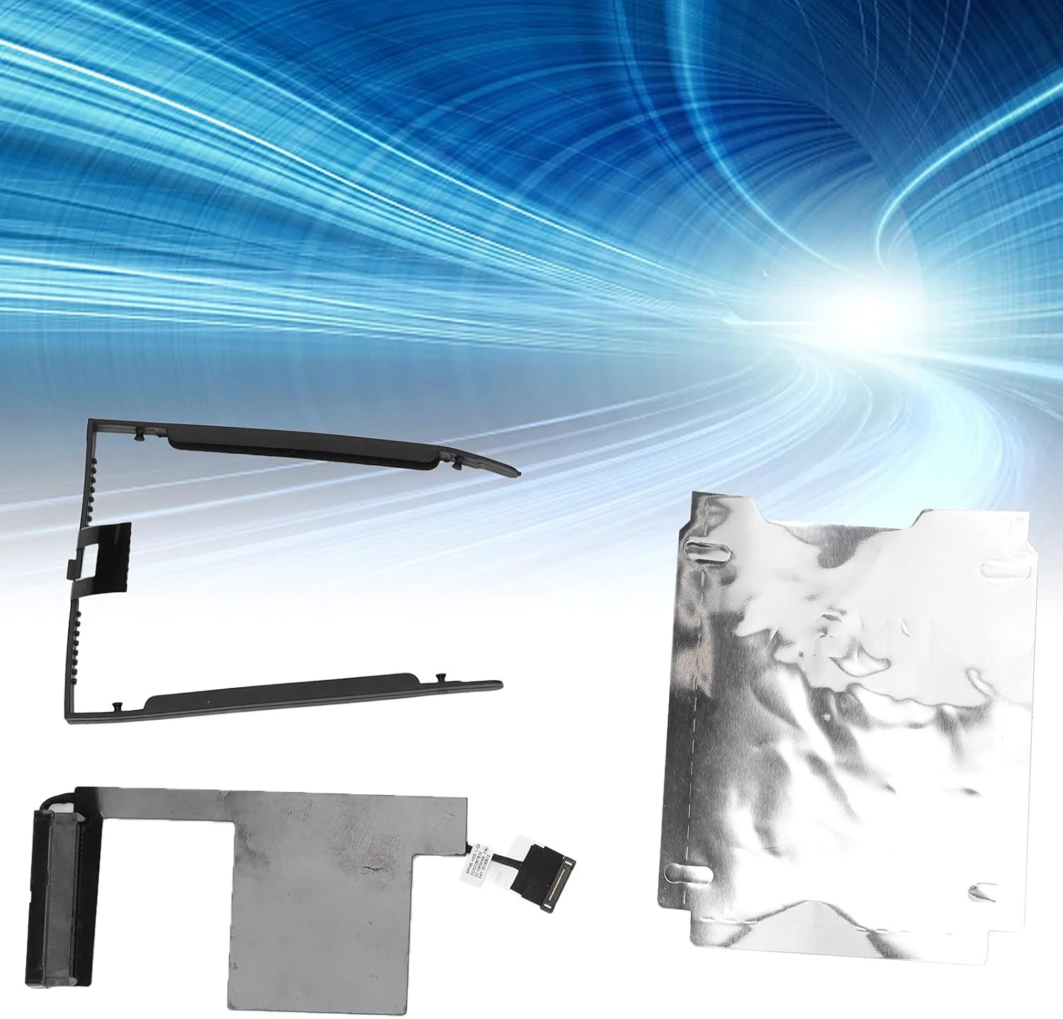 محفظه هارد دیسک 2.5 اینچی، رابط هارد دیسک 2.5 اینچی SATA، نگهدارنده محفظه های هارد دیسک، آداپتور براکت نصب SSD مناسب برای Thinkpad P50 P51