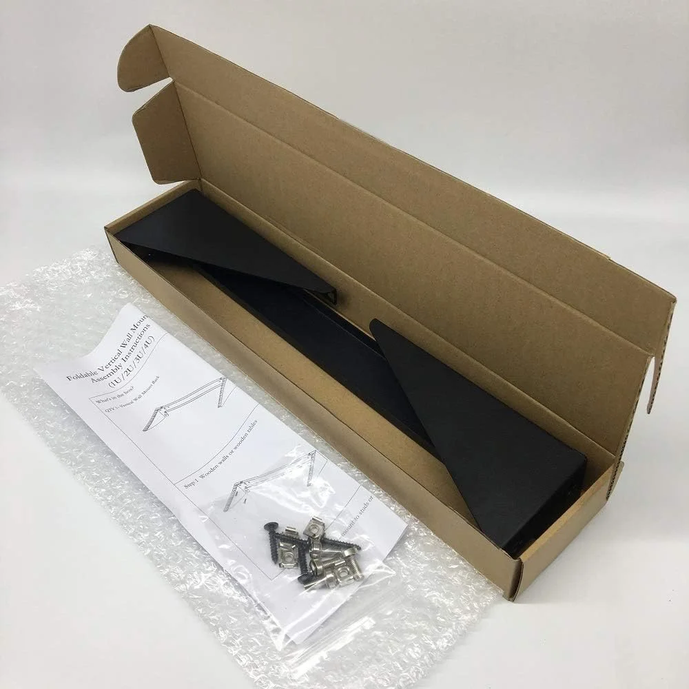 رک دیواری تاشو عمودی 4 یونیت 19 اینچی سبک Jingchengmei مدل (4U35P)