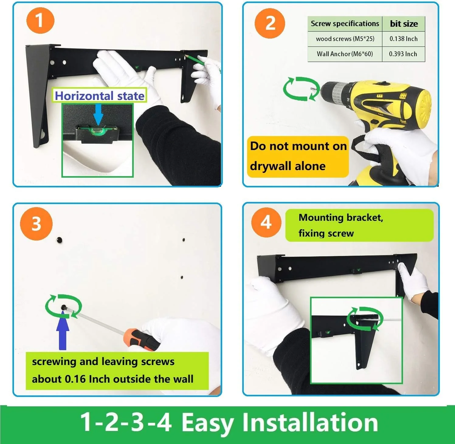 رک دیواری عمودی سنگین 1U 19 اینچی JINGCHENGMEI با قابلیت نصب روی دیوار و تحمل وزن 56 کیلوگرم (MFT-HVWRF1U)