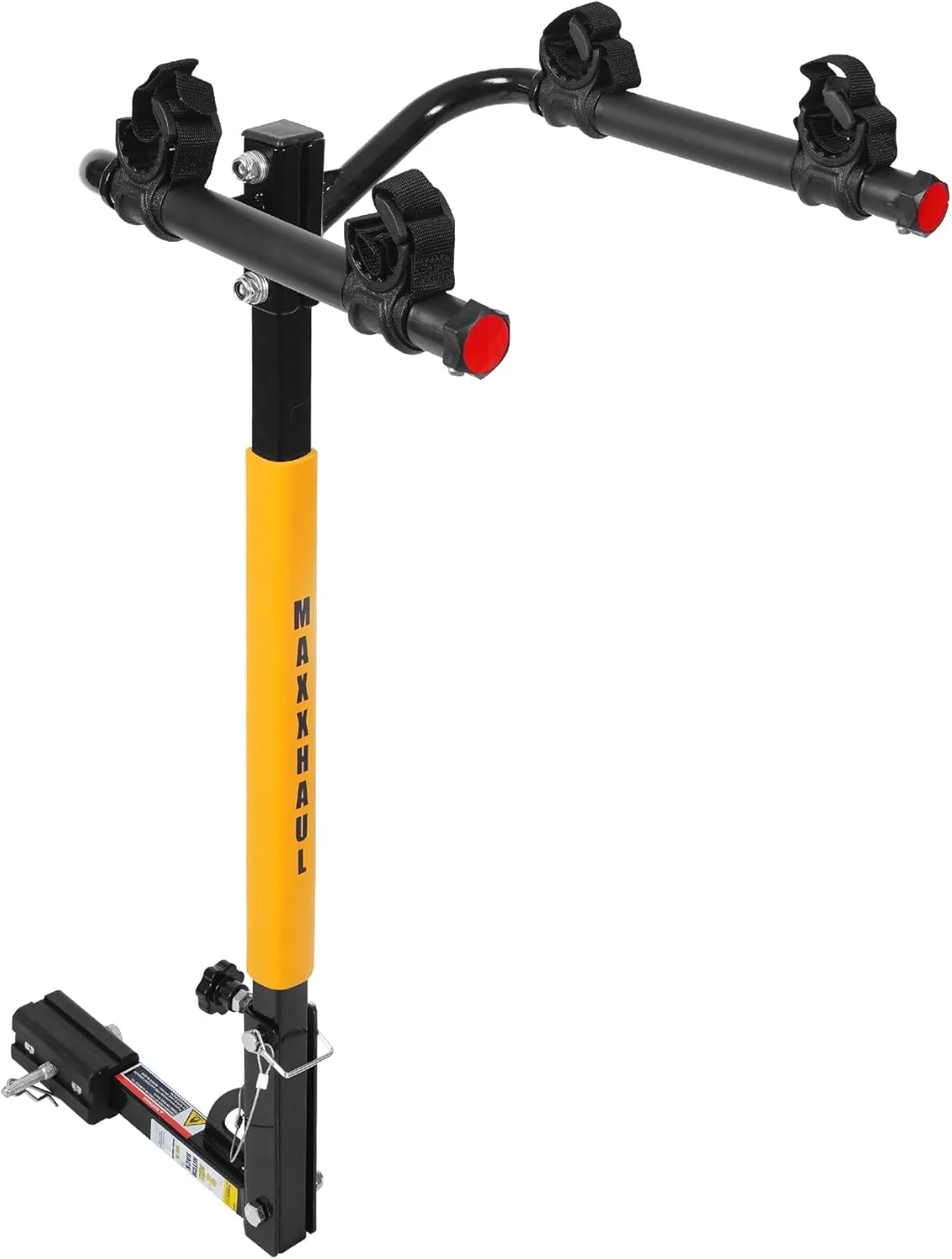 باربند دوچرخه Maxxhaul 50025 قابل نصب روی قلاب برای خودروها، کامیون ها، شاسی بلندها، مینی ون ها - ظرفیت 45 کیلوگرم