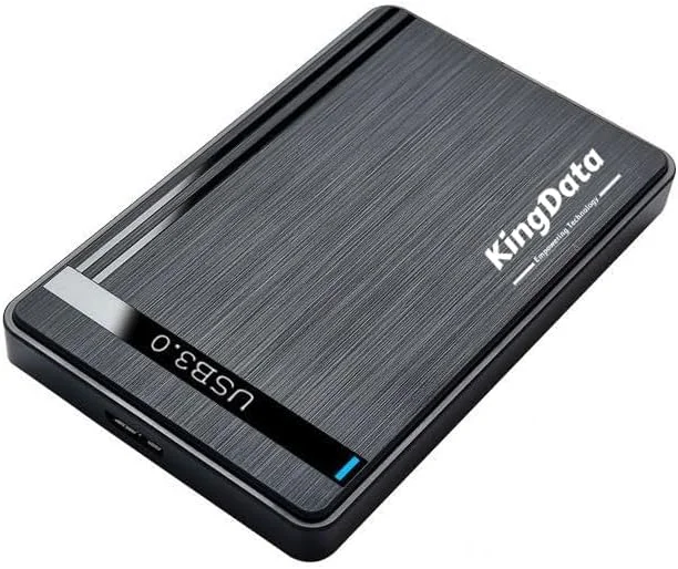 محفظه هارد درایو SSD HDD 2.5 اینچی SATA III USB 3.0، قاب اکسترنال، انتقال سریع داده، شامل کابل UASP، نشانگر LED بدون نیاز به ابزار