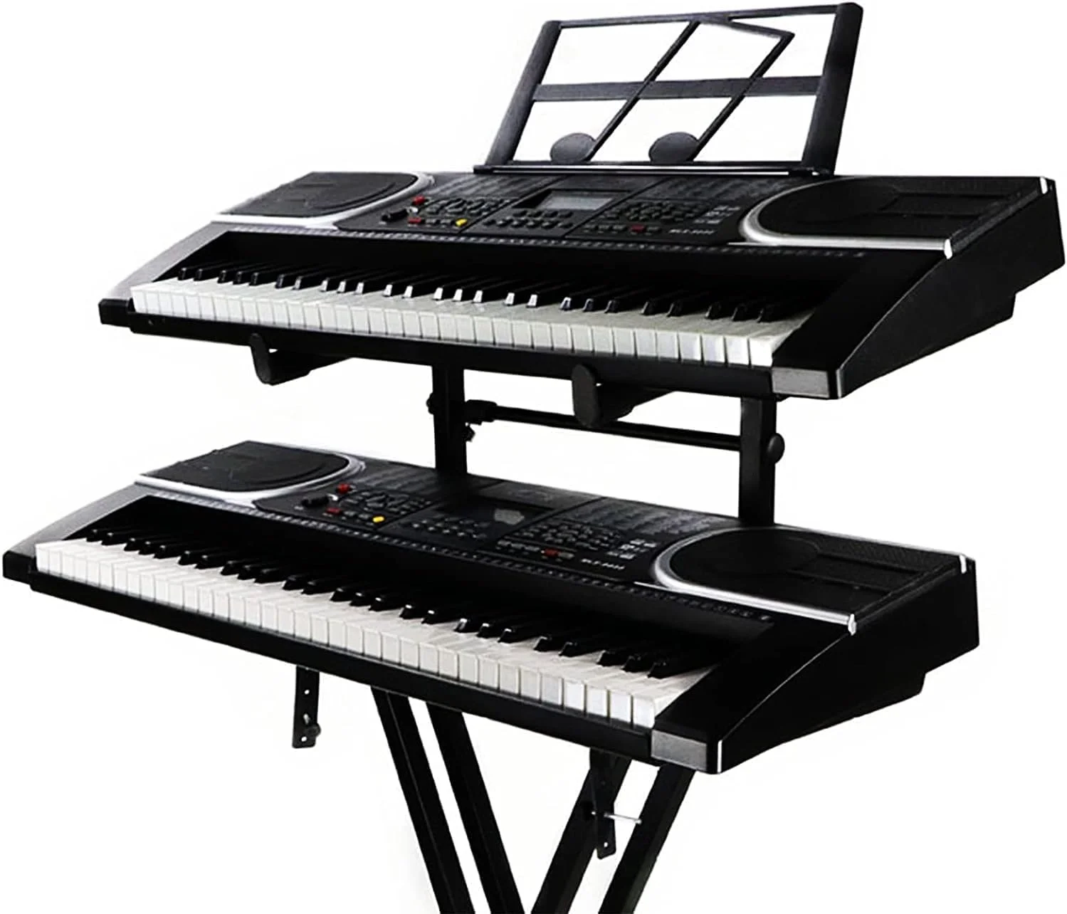 پایه دوم کیبورد موسیقی مایک، آداپتور توسعه جهانی برای پایه کیبورد پیانو الکترونیکی، عرض قابل تنظیم 40-72 سانتی متر
