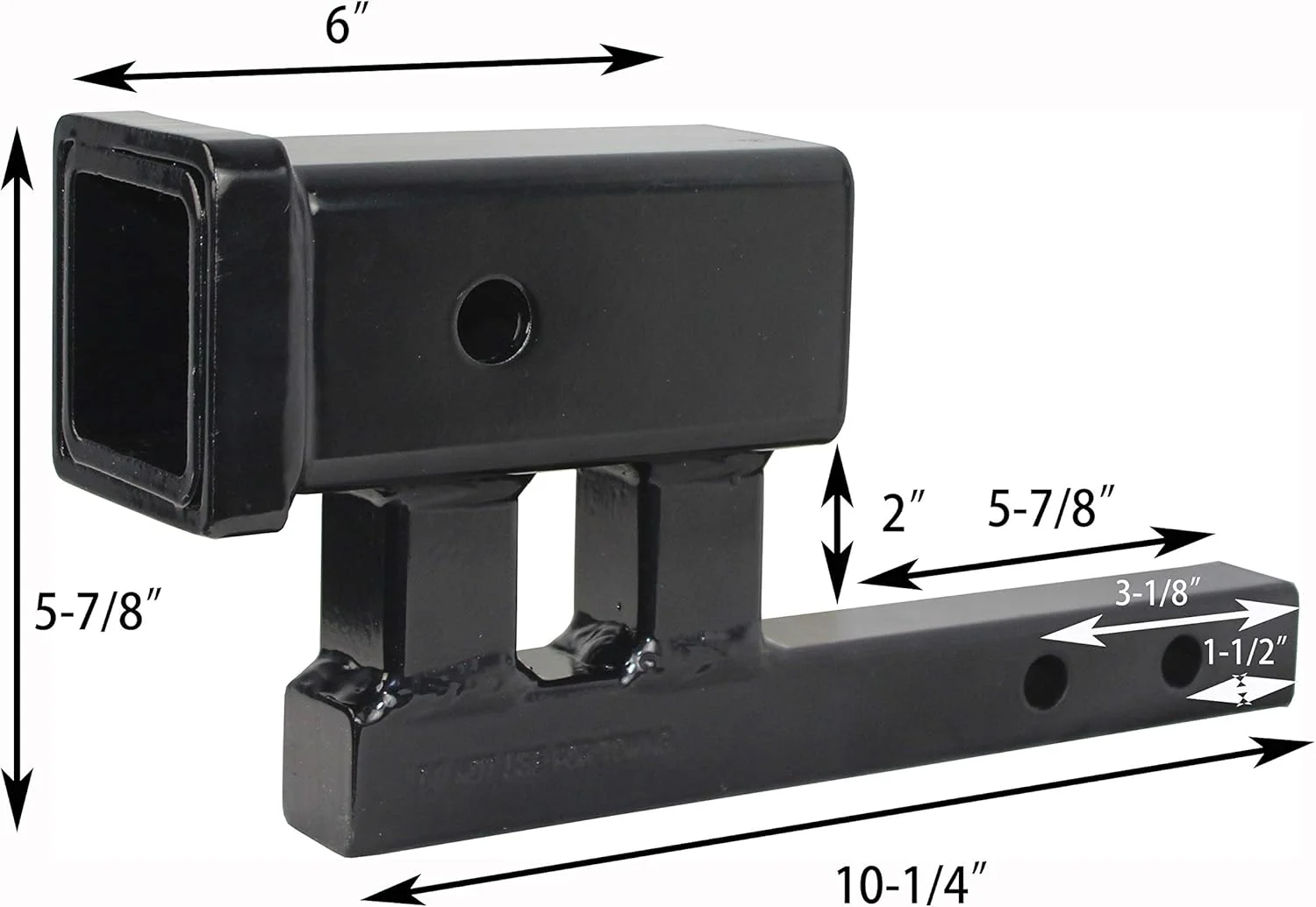 تبدیل کننده اتصال یدک کش MaxxHaul 80875 از 1-1/4 اینچ به 2 اینچ با افزایش 4 اینچ و کاهش 3-3/8 اینچ - برای گیرنده های کلاس I و کلاس II تبدیل کننده اتصال یدک کش MaxxHaul 80875 از 1-1/4 اینچ به 2 اینچ با افزایش 4 اینچ و کاهش 3-3/8 اینچ - برای گیرنده های کلاس I و کلاس II