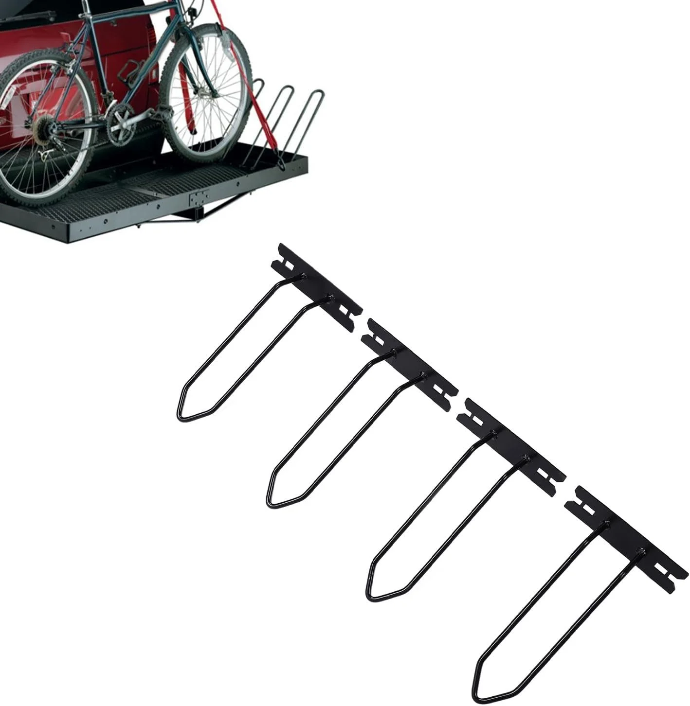 تبدیل کننده باربند دوچرخه KLLJRFW، آداپتور چند منظوره باربند دوچرخه باری، ایمن و قابل اعتماد برای باربندهای دوچرخه باری