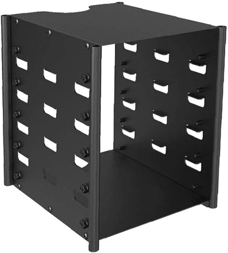 محفظه هارد دیسک با قفسه و 5 لایه برای ذخیره سازی - مشکی