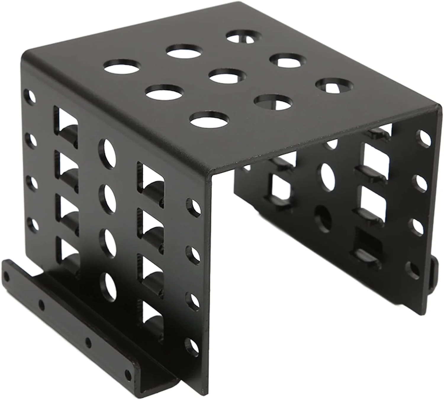 آداپتور نصب هارد درایو 2.5 اینچی، پشتیبانی از تمام هارد دیسک های 2.5 اینچی HDD SSD، براکت توسعه هارد دیسک با توسعه داخلی (مشکی)