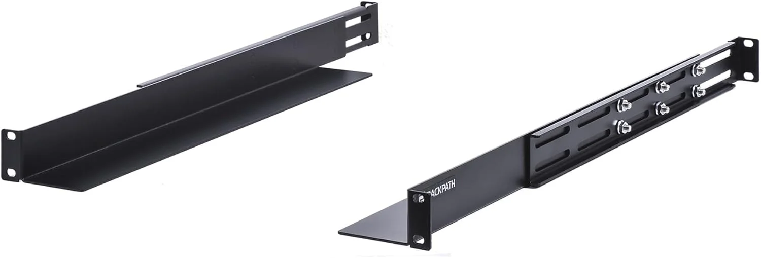ریل رک سرور 1U چهار پایه RackPath، عمق قابل تنظیم 51.3 تا 81.2 سانتی متر - ظرفیت 50 کیلوگرم