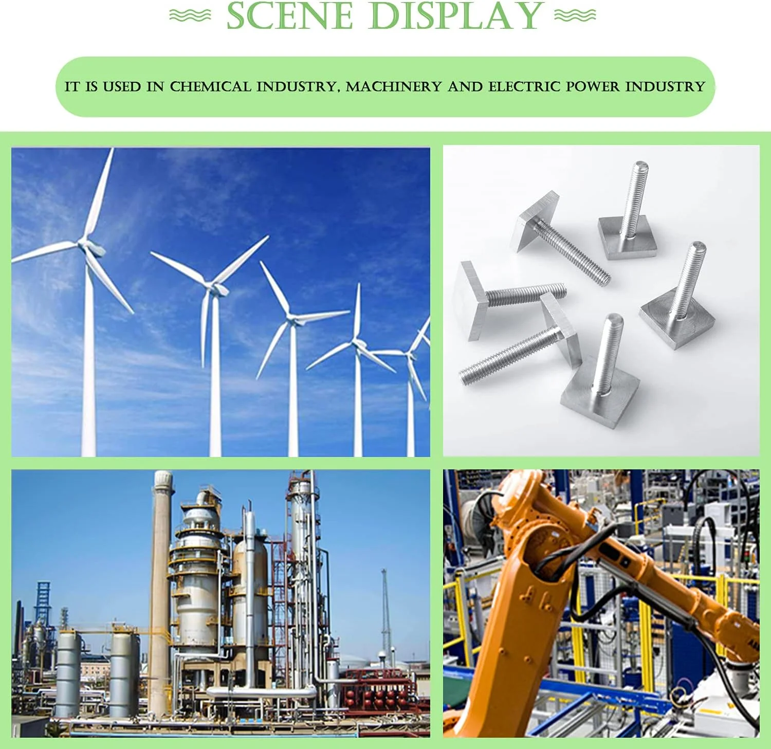 آداپتور T-Track استیل ضد زنگ M6x35mm با مهره رینگی و واشر مهره برای آداپتور دوچرخه، باربند سقفی، T-Groove، ابزار ثابت کننده