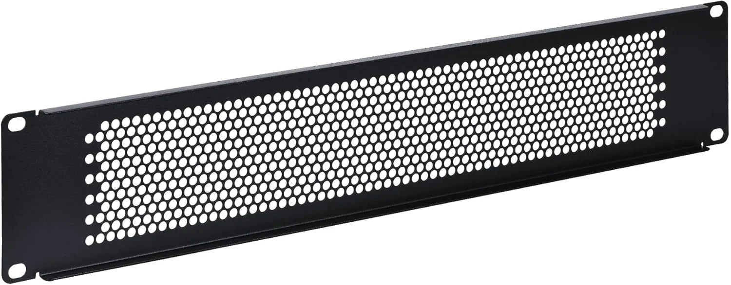 پنل فاصله گذار قفسه ۲U رک‌پث با تهویه (بسته ۱۰ عددی) برای محفظه رک سرور ۱۹ اینچی یا کابینت شبکه