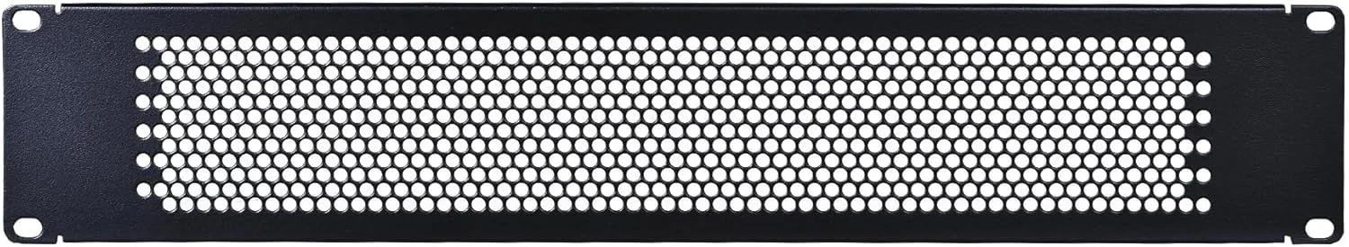 پنل فاصله گذار قفسه ۲U رک‌پث با تهویه (بسته ۱۰ عددی) برای محفظه رک سرور ۱۹ اینچی یا کابینت شبکه