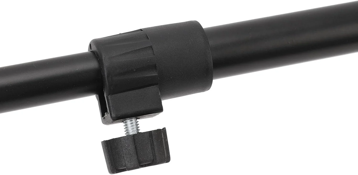 آداپتور افزایش ارتفاع پایه کیبورد RiToEasysports، پایه کیبورد پیانوی الکترونیکی L شکل، دو طبقه، با قابلیت تنظیم عرض 42 تا 75 سانتی متر