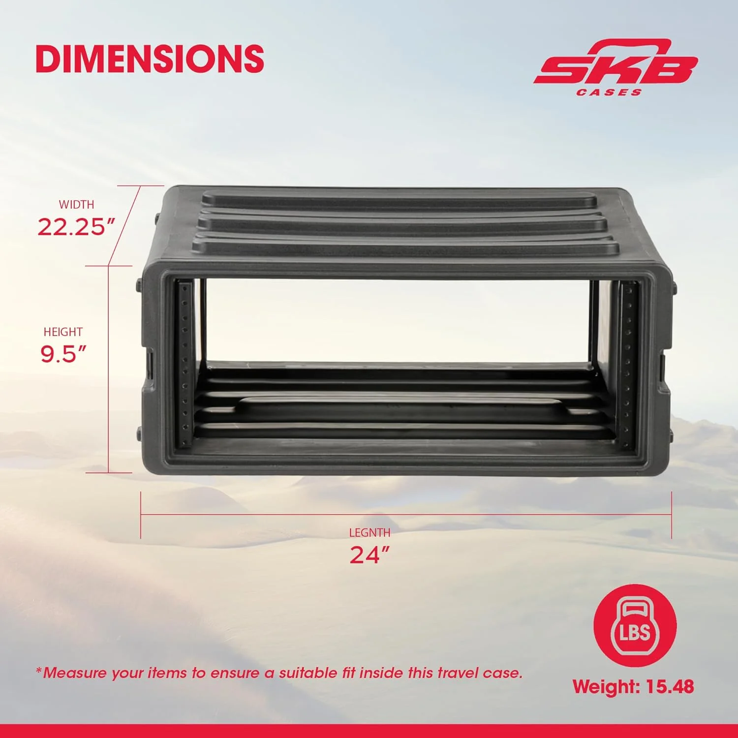 کیف تجهیزات/میکسر یونیورسال SKB، 9" x 2.5" کیف تجهیزات/میکسر یونیورسال SKB، 9" x 2.5"