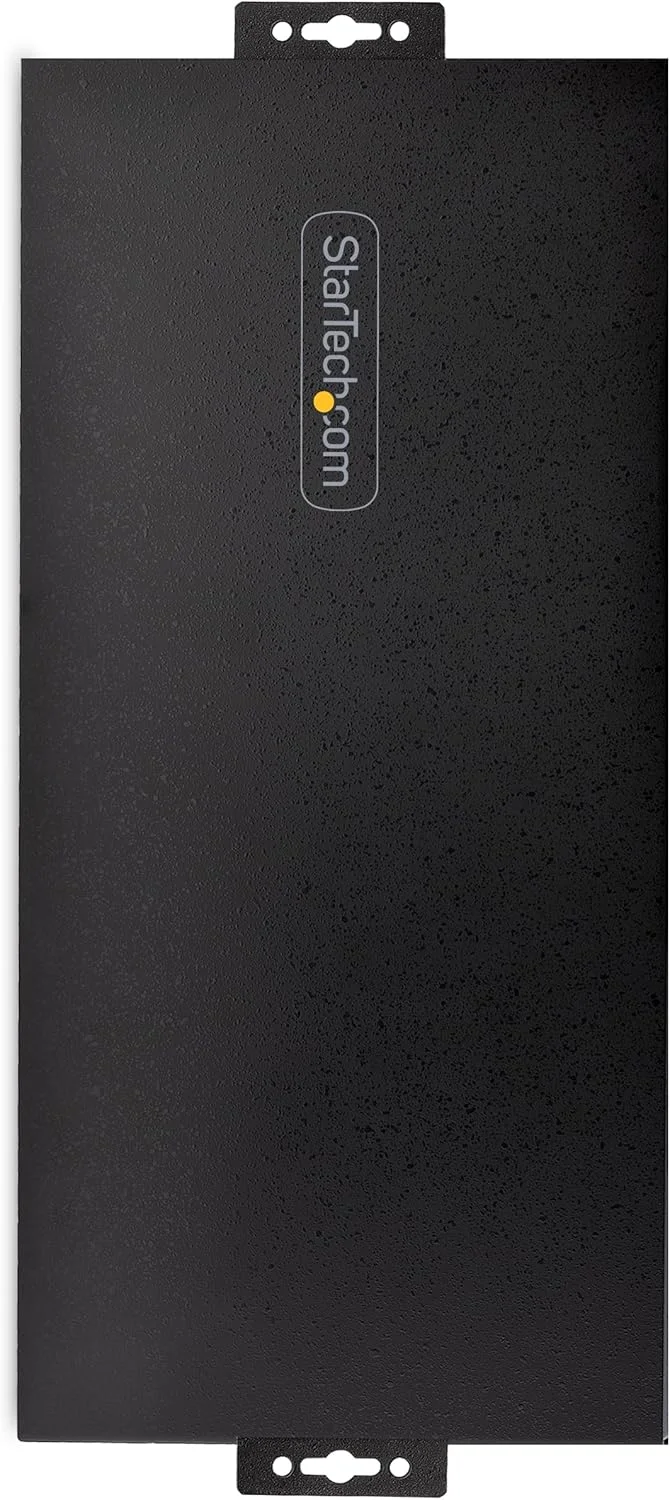 هاب صنعتی 16 پورت USB 5Gbps استار تک با آداپتور برق، فلزی، قابل نصب روی DIN/سطح/رک، هاب/سوئیچ دوگانه