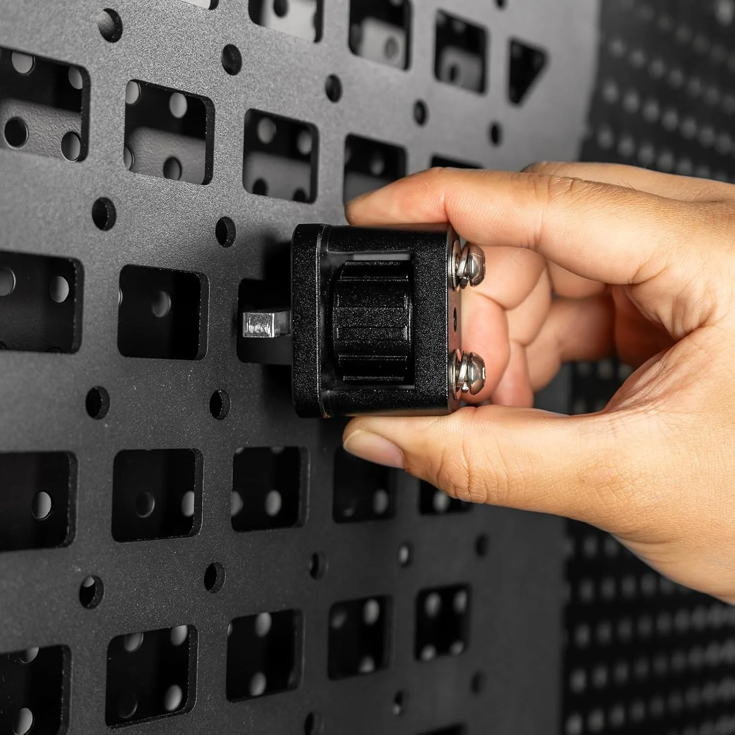 پایه های نصب دو عددی برای پنل MOLLE، آداپتور لوازم جانبی MOLLE برای نصب کپسول آتش نشانی، نگهدارنده مخزن سوخت