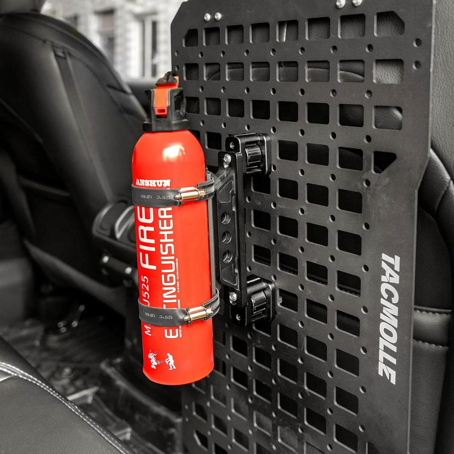 پایه های نصب دو عددی برای پنل MOLLE، آداپتور لوازم جانبی MOLLE برای نصب کپسول آتش نشانی، نگهدارنده مخزن سوخت