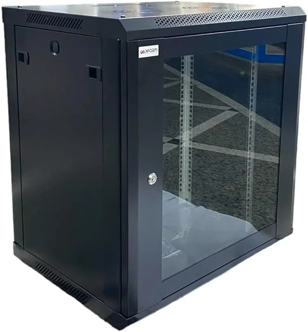 رک دیواری 9 یونیت با کیفیت بالا XForm، ابعاد 600mm (عرض) x 450mm (عمق) x 500mm (ارتفاع)