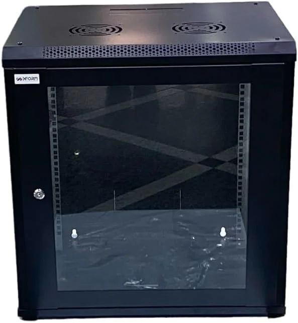 رک دیواری با کیفیت XForm، اندازه ۱۵ یونیت، ۶۰۰ میلی‌متر (عرض) در ۶۰۰ میلی‌متر (عمق) در ۸۰۰ میلی‌متر (ارتفاع)