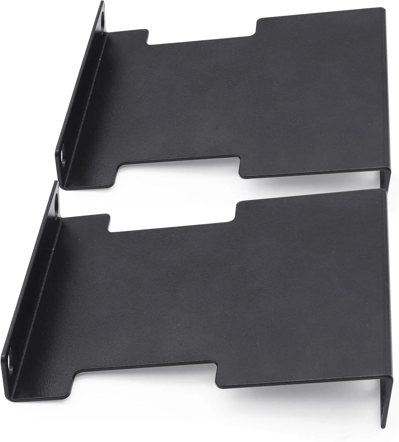 کیت افزایش عمق رک سرور Zadery 2U بسته 2 عددی - براکت آداپتور نصب فرورفته 4 اینچی برای رک شبکه