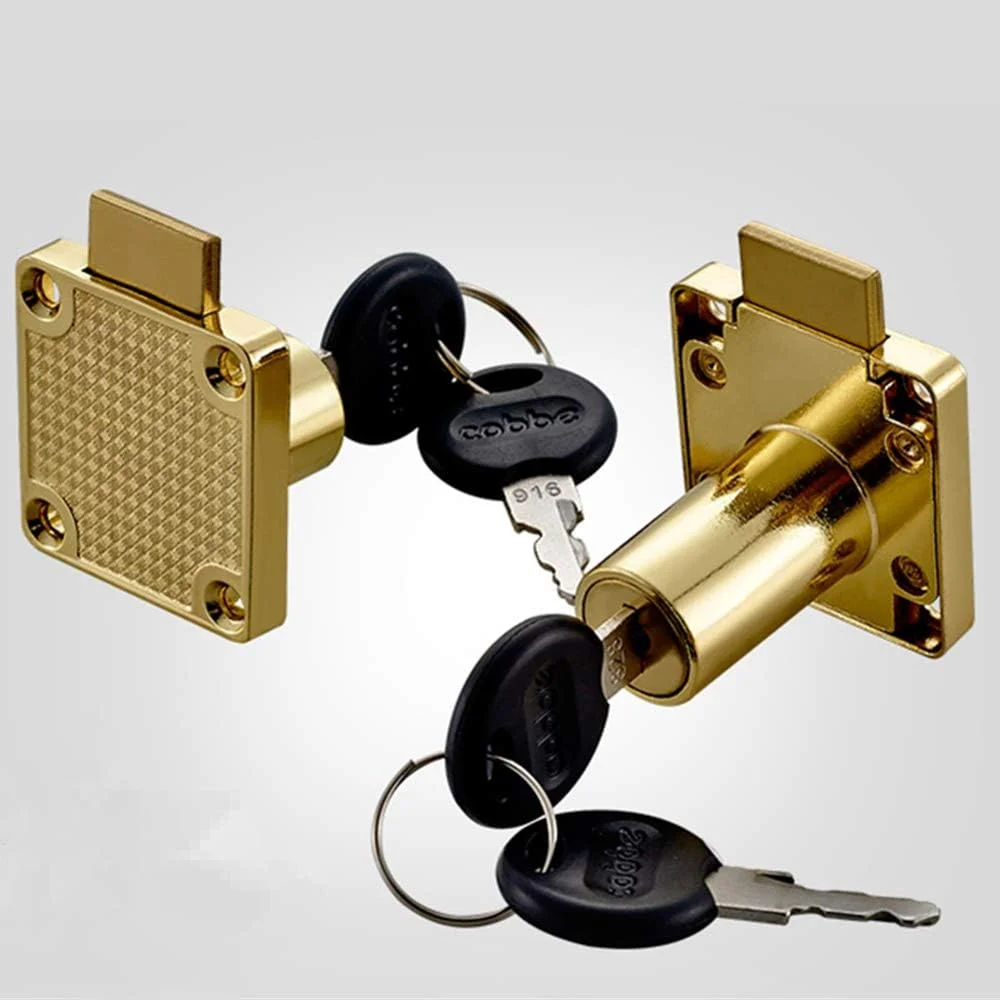 قفل کابینت، قفل کشو، قفل صندوق پستی، قفل درب، مناسب برای کابینت های چوبی. مدل CT-138-22، (قطر سوراخ 19 میلی متر) مناسب برای ضخامت درب 17 تا 22 میلی متر. 1 عدد