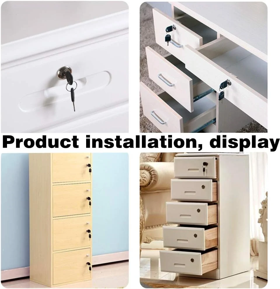 قفل کابینت، قفل کشو، قفل صندوق پستی، قفل درب، مناسب برای کابینت های چوبی. مدل CT-138-22، (قطر سوراخ 19 میلی متر) مناسب برای ضخامت درب 17 تا 22 میلی متر. 1 عدد