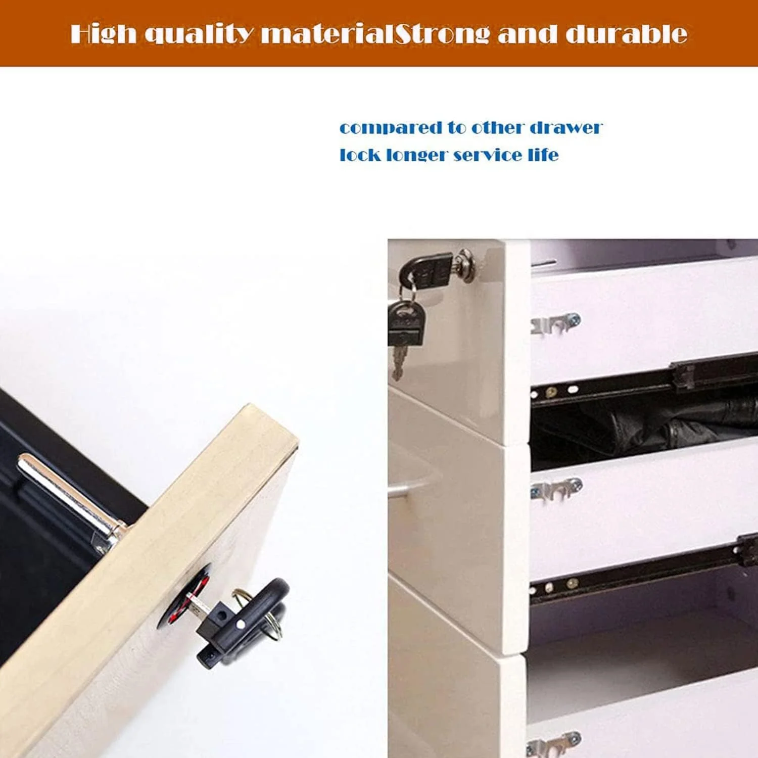 قفل کشو TERRIFI، 30 میلی متر، روکش کروم، قفل فشاری برای کابینت، میز و کمد، کلید مشابه، به همراه کلیدها، پیچ های نصب، بسته 4 عددی قفل کشو TERRIFI، 30 میلی متر، روکش کروم، قفل فشاری برای کابینت، میز و کمد، کلید مشابه، به همراه کلیدها، پیچ های نصب، بسته 4 عددی